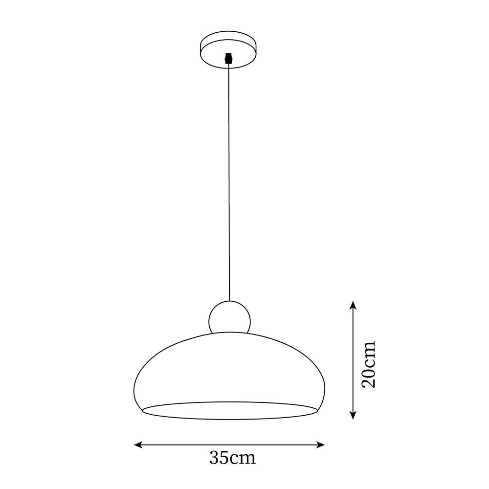 Kinvara Metal Pendant Light — product view 5