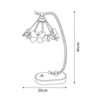 Valerie Butterfly Glass Table Lamp — product view 5