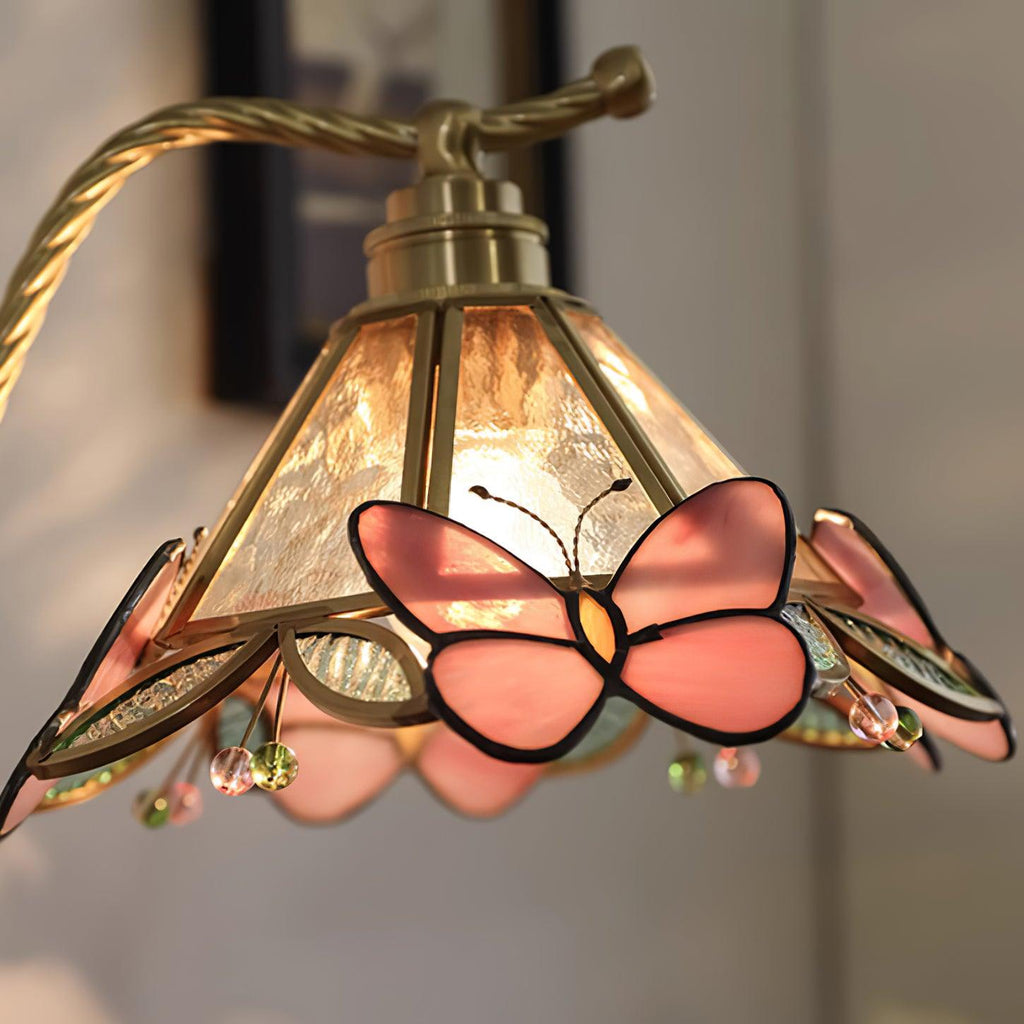 Valerie Butterfly Glass Table Lamp — product view 14