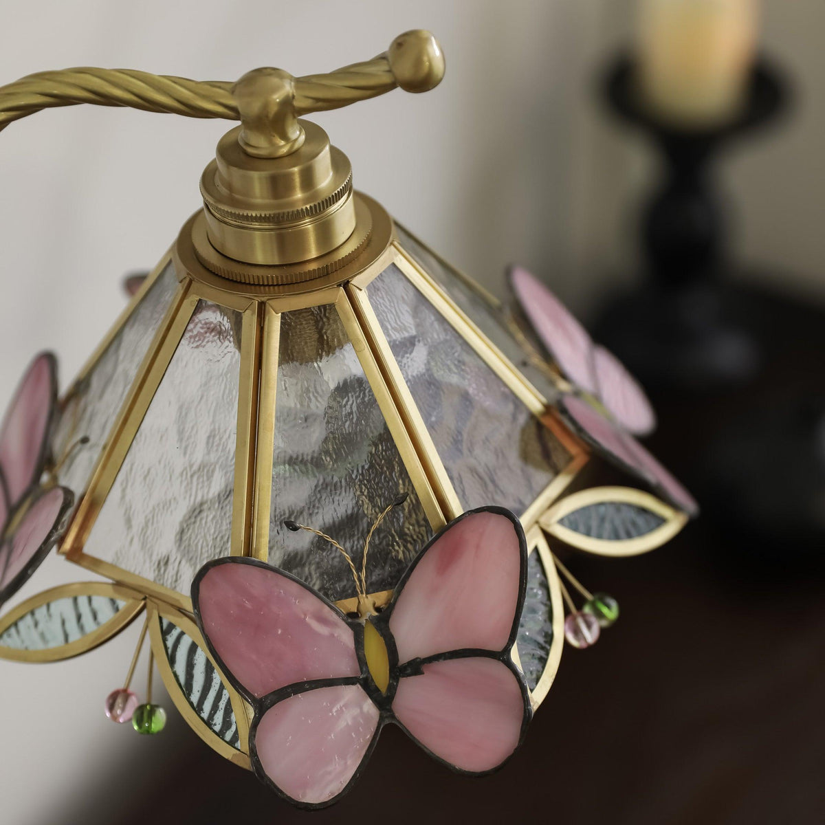 Valerie Butterfly Glass Table Lamp — product view 16