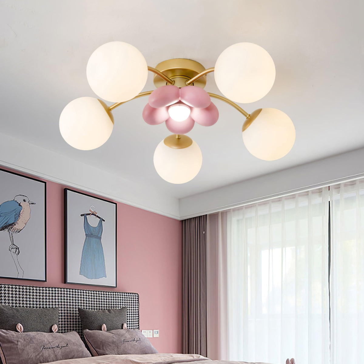 Mauricio Flowers Ceiling Light — product view 2
