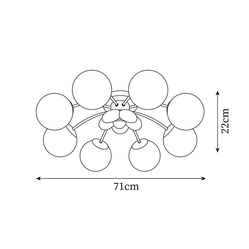 Mauricio Flowers Ceiling Light — product view 9
