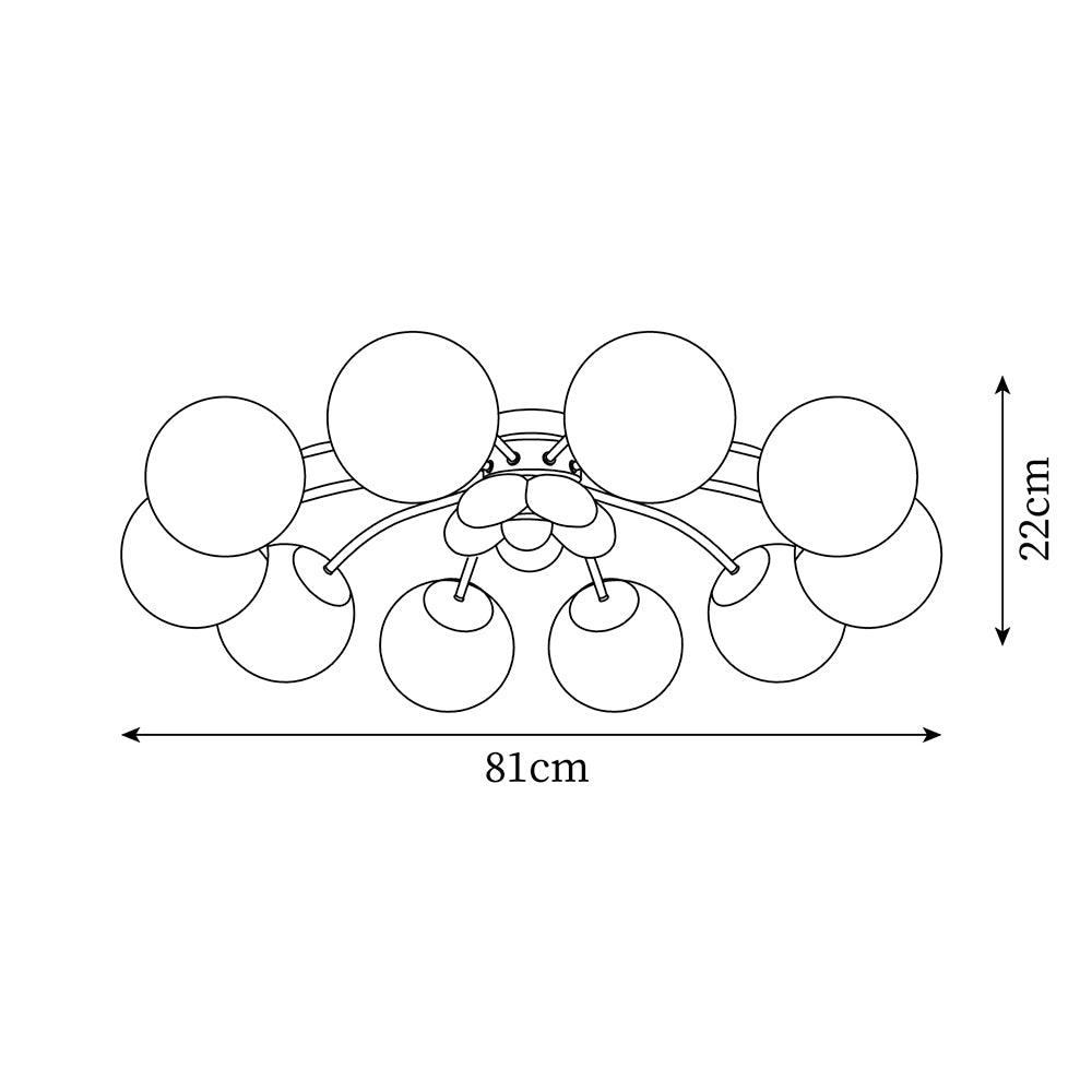 Mauricio Flowers Ceiling Light — product view 10
