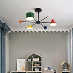 Geometric Colorful Metal Ceiling Light — product view 10