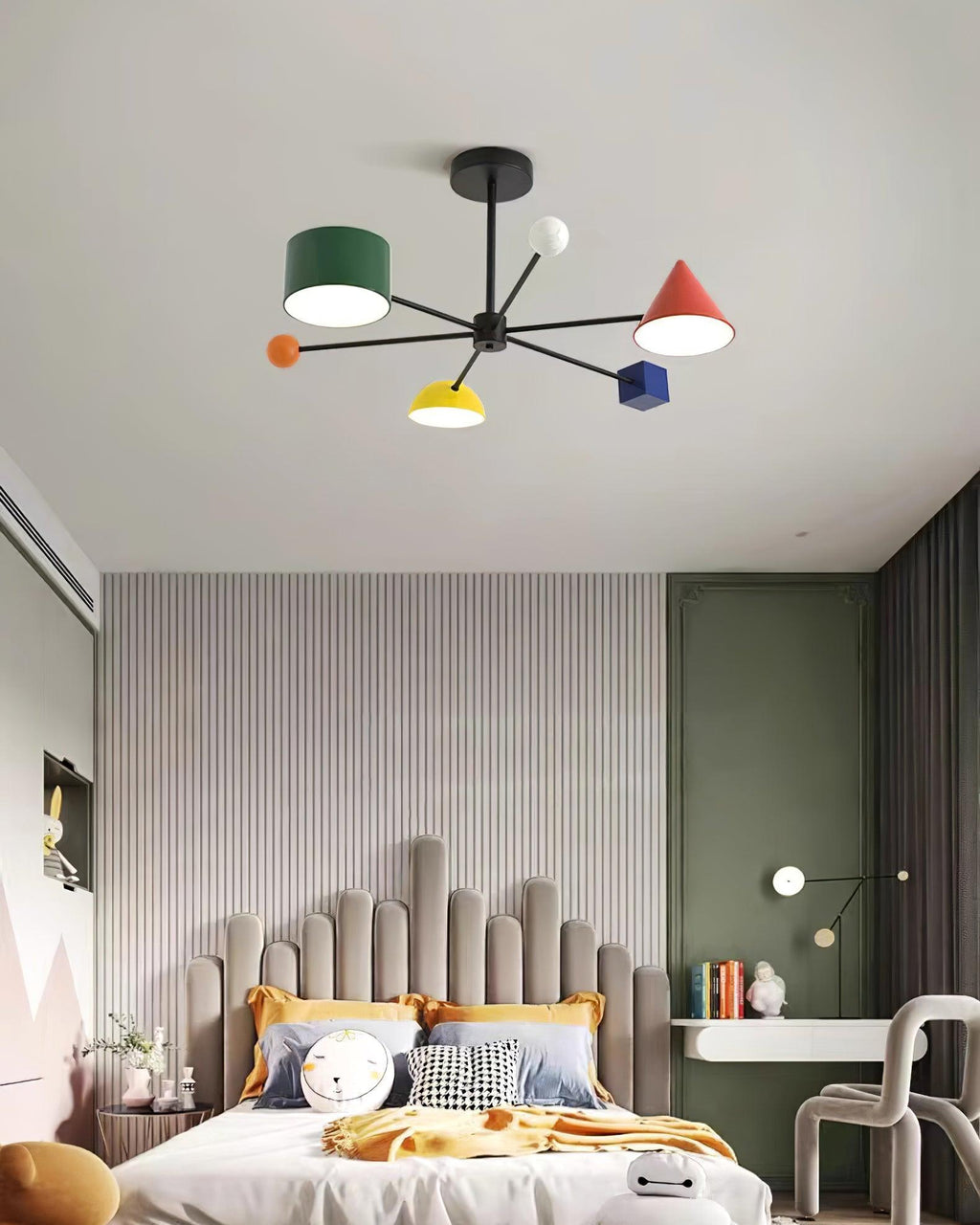 Geometric Colorful Metal Ceiling Light — product view 16