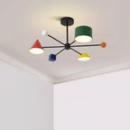 Geometric Colorful Metal Ceiling Light — product view 17