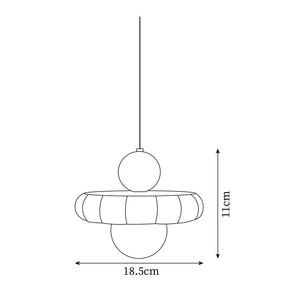 Celena Aluminum Pendant Lamp — product view 5