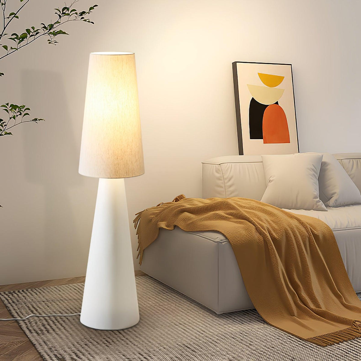 Isobel Resin Floor Lamp — product view 4