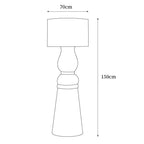 Isobel Resin Floor Lamp — product view 60
