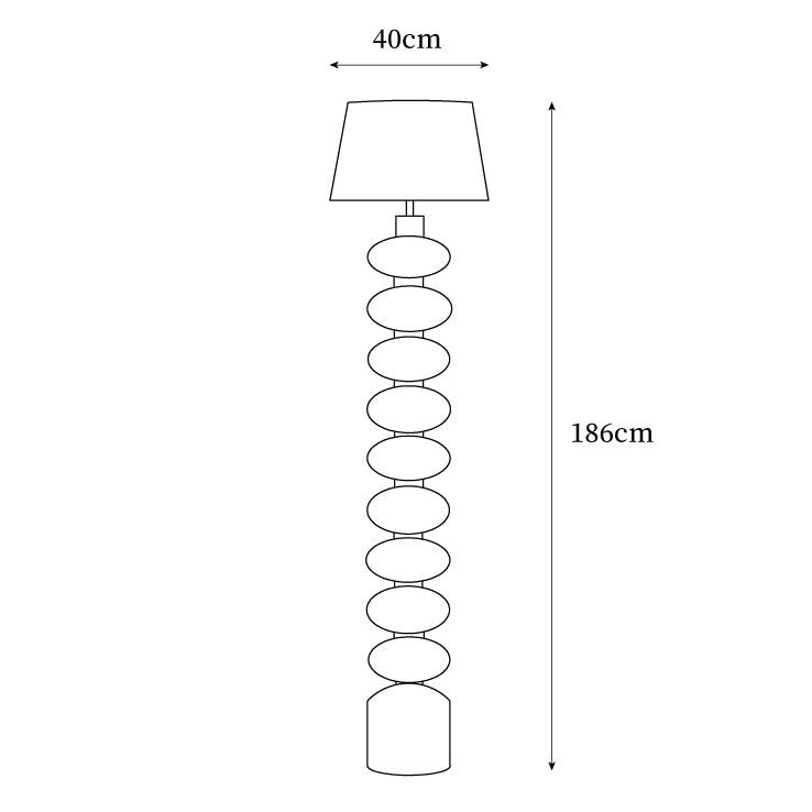 Isobel Resin Floor Lamp — product view 62