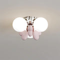 Cream Nica Glass Ceiling Light — product view 12