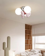 Cream Nica Glass Ceiling Light — product view 14