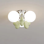 Cream Nica Glass Ceiling Light — product view 16
