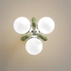 Cream Nica Glass Ceiling Light — product view 17