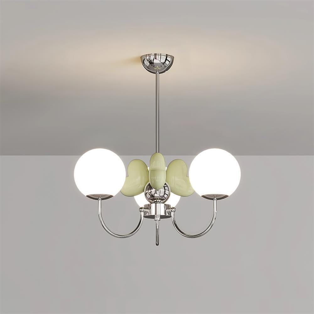 Cream Nica Glass Chandelier — product view 7