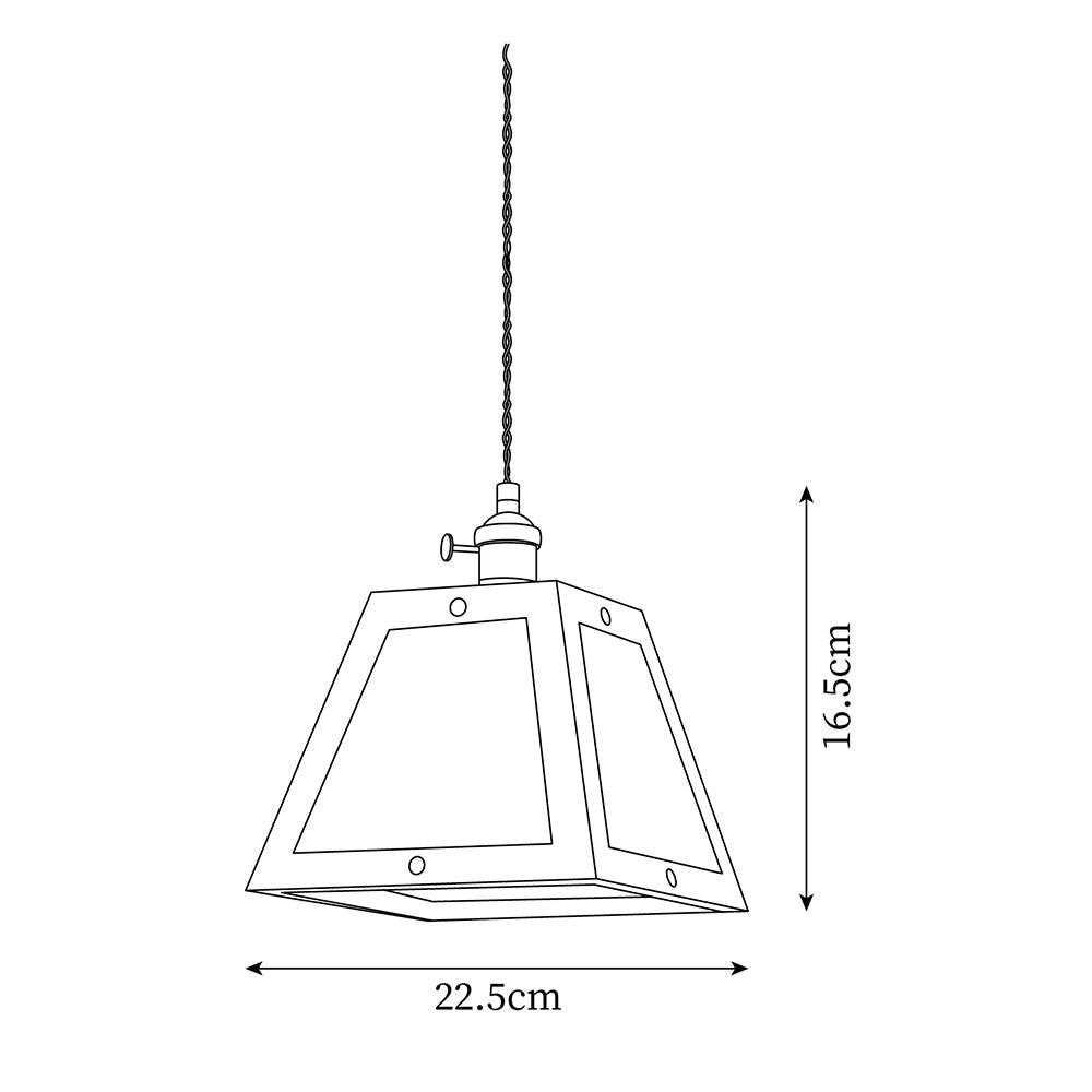 Calvi Glass Pendant Lamp — product view 5