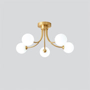 Brass & White