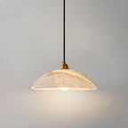 Alabaster Dome Swag Alabaster Pendant Lamp – product view 10