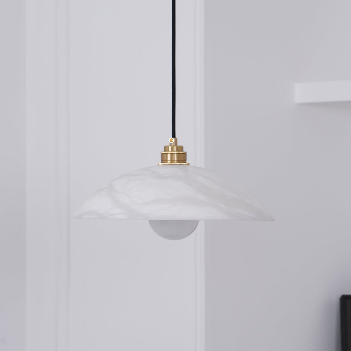 Alabaster Dome Swag Alabaster Pendant Lamp – product view 16