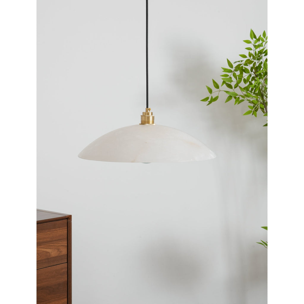 Alabaster Dome Swag Alabaster Pendant Lamp – product view 30