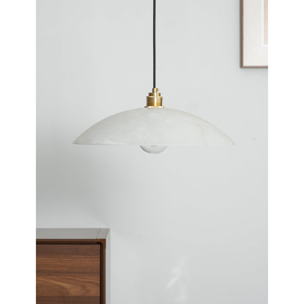 Alabaster Dome Swag Alabaster Pendant Lamp – product view 33