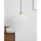 Alabaster Dome Swag Alabaster Pendant Lamp – product view 34