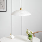 Alabaster Dome Swag Alabaster Pendant Lamp – product view 41