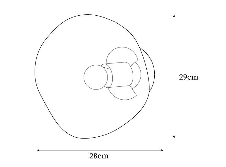 Lava Metal Wall Lamp — product view 5
