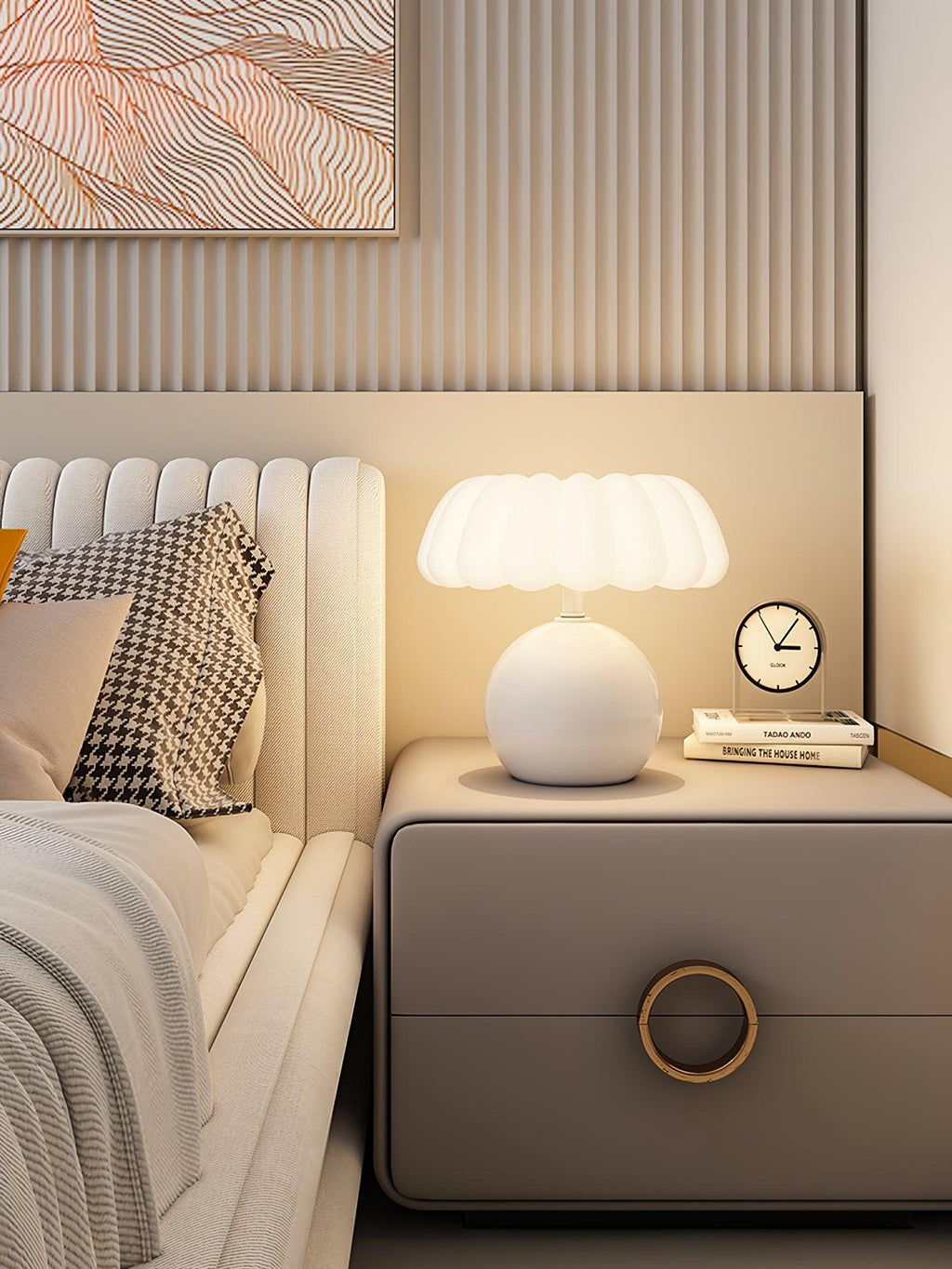 Willy Mushroom Metal Table Lamp — product view 3