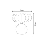 Willy Mushroom Metal Table Lamp — product view 7