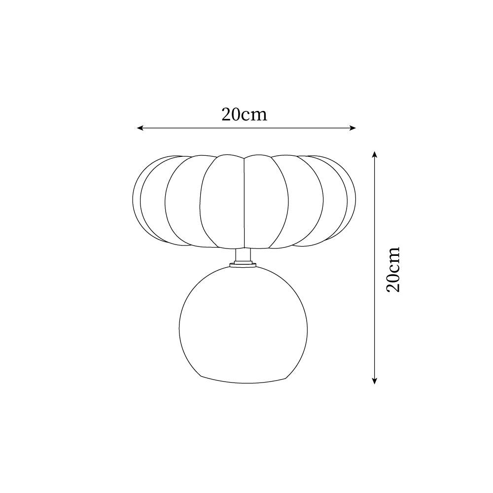 Willy Mushroom Metal Table Lamp — product view 7