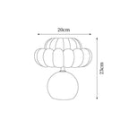 Willy Mushroom Metal Table Lamp — product view 8