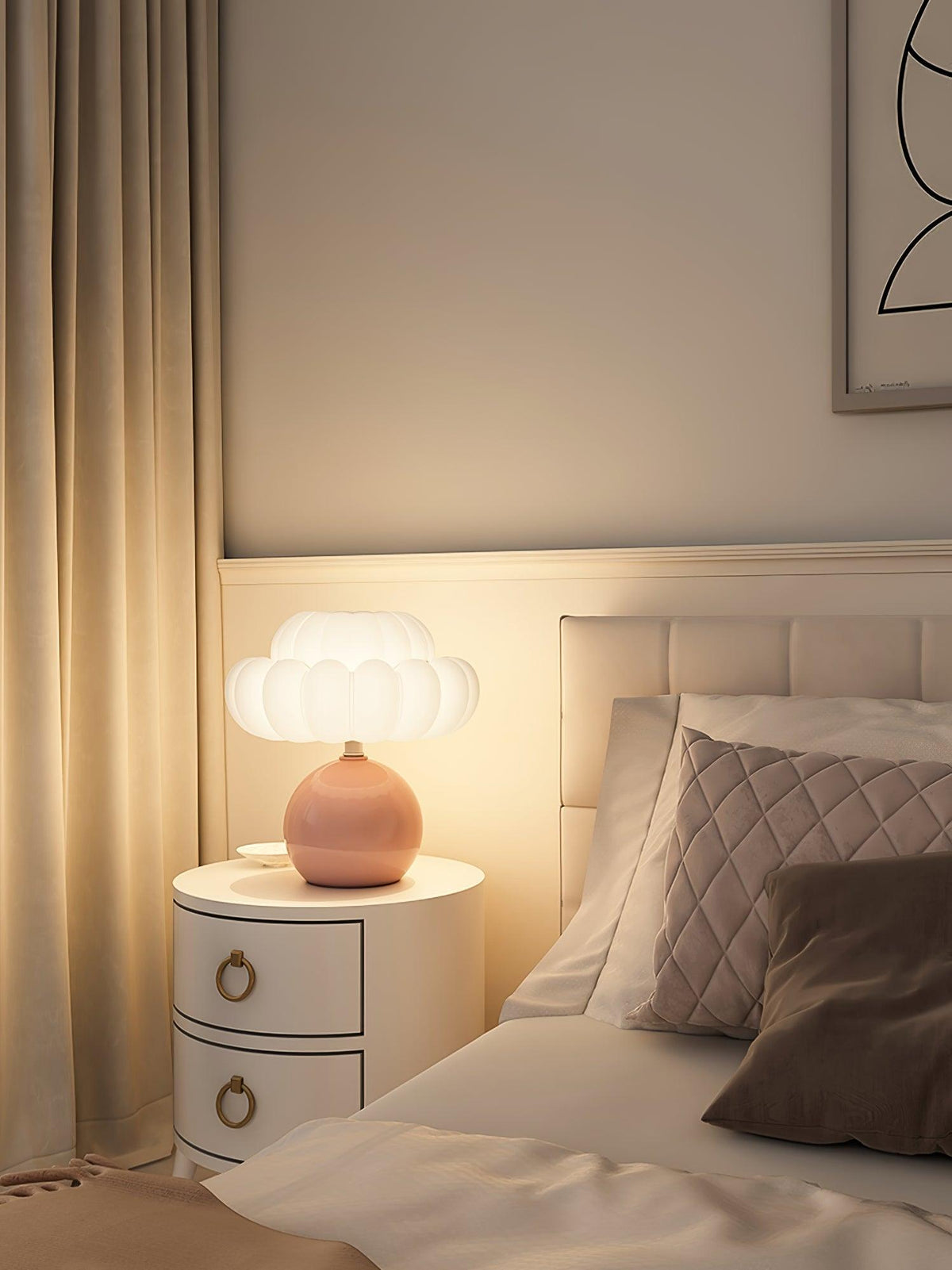 Willy Mushroom Metal Table Lamp — product view 9