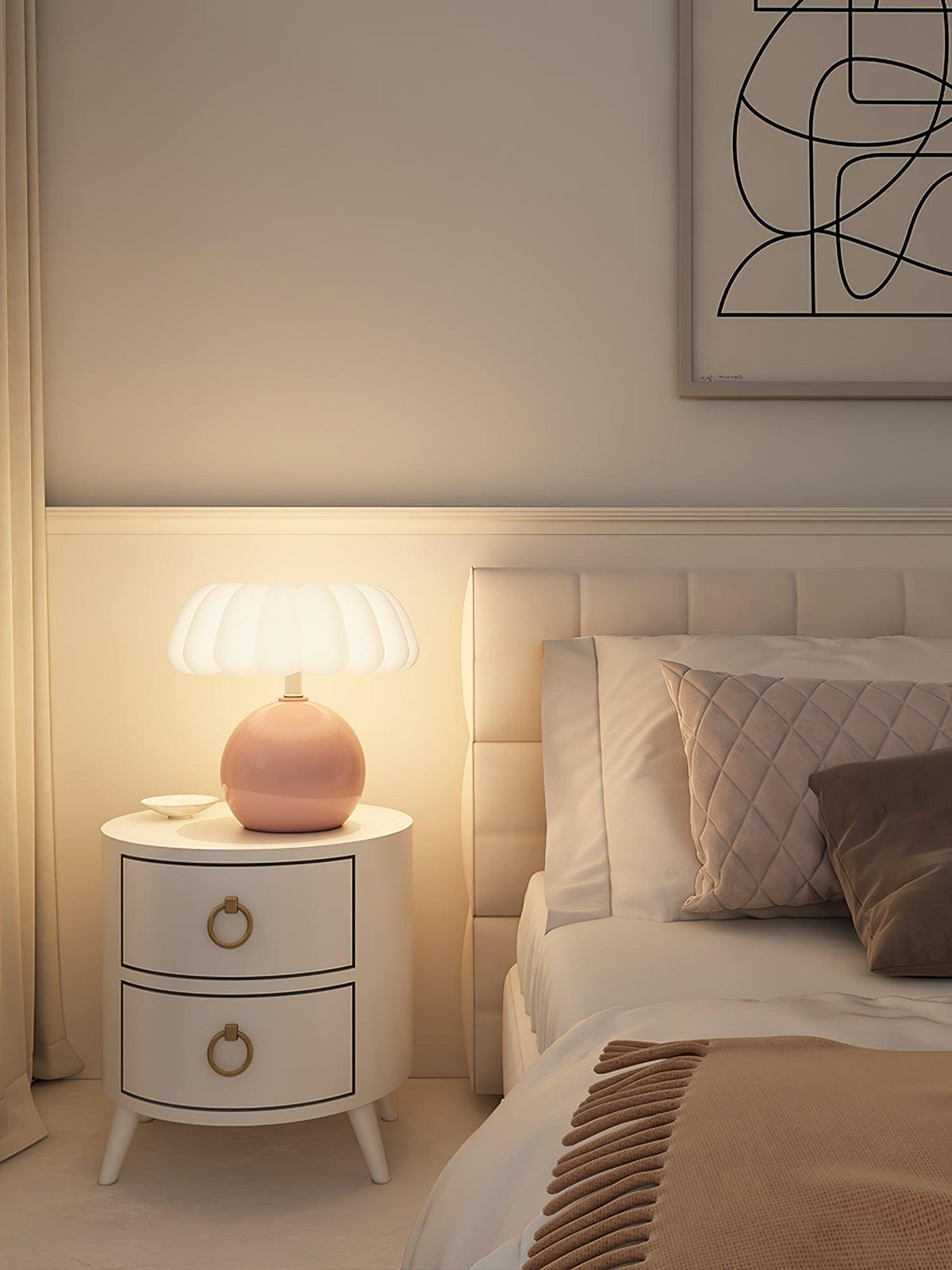 Willy Mushroom Metal Table Lamp — product view 12