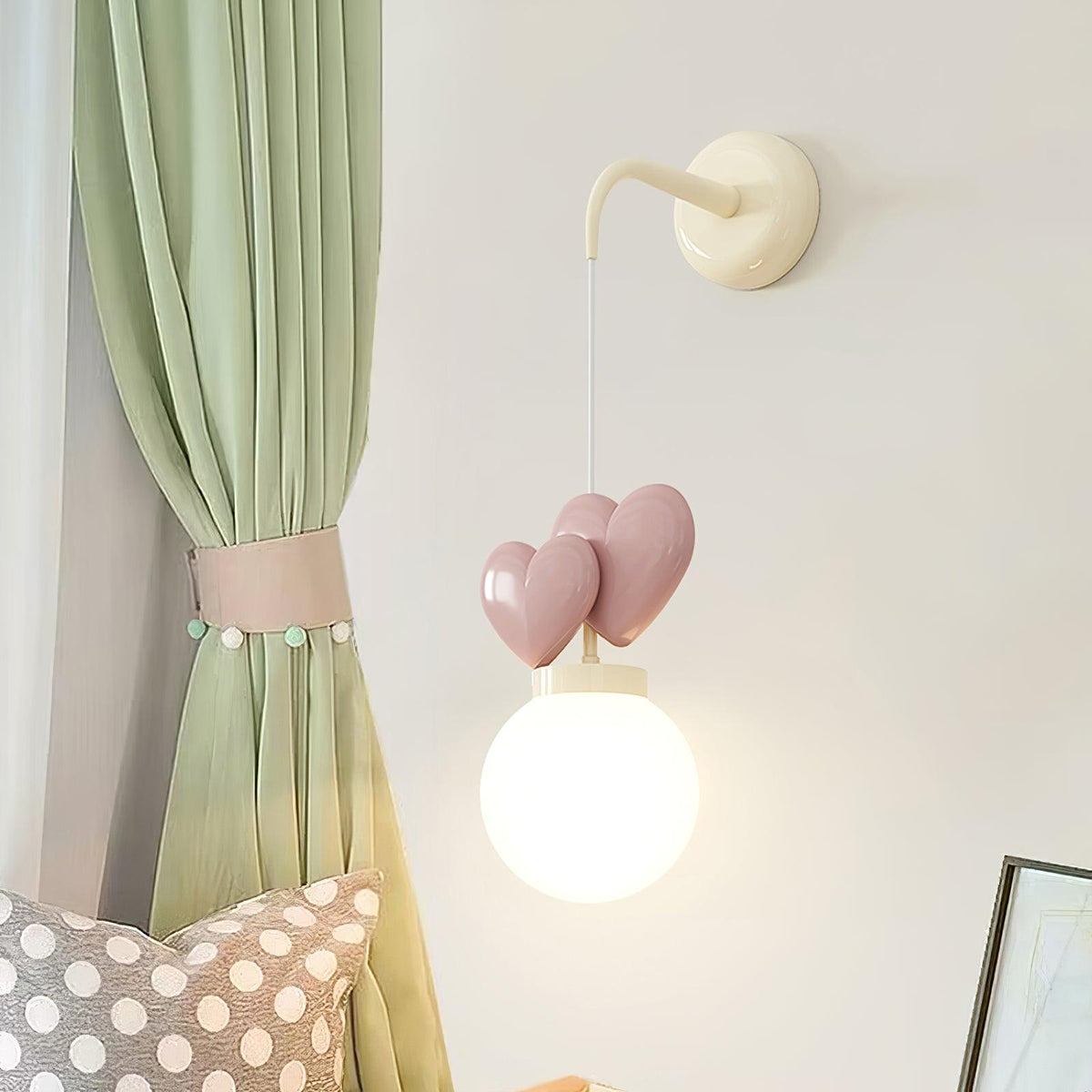 Pokoch Love Glass Wall Lamp — product view 2
