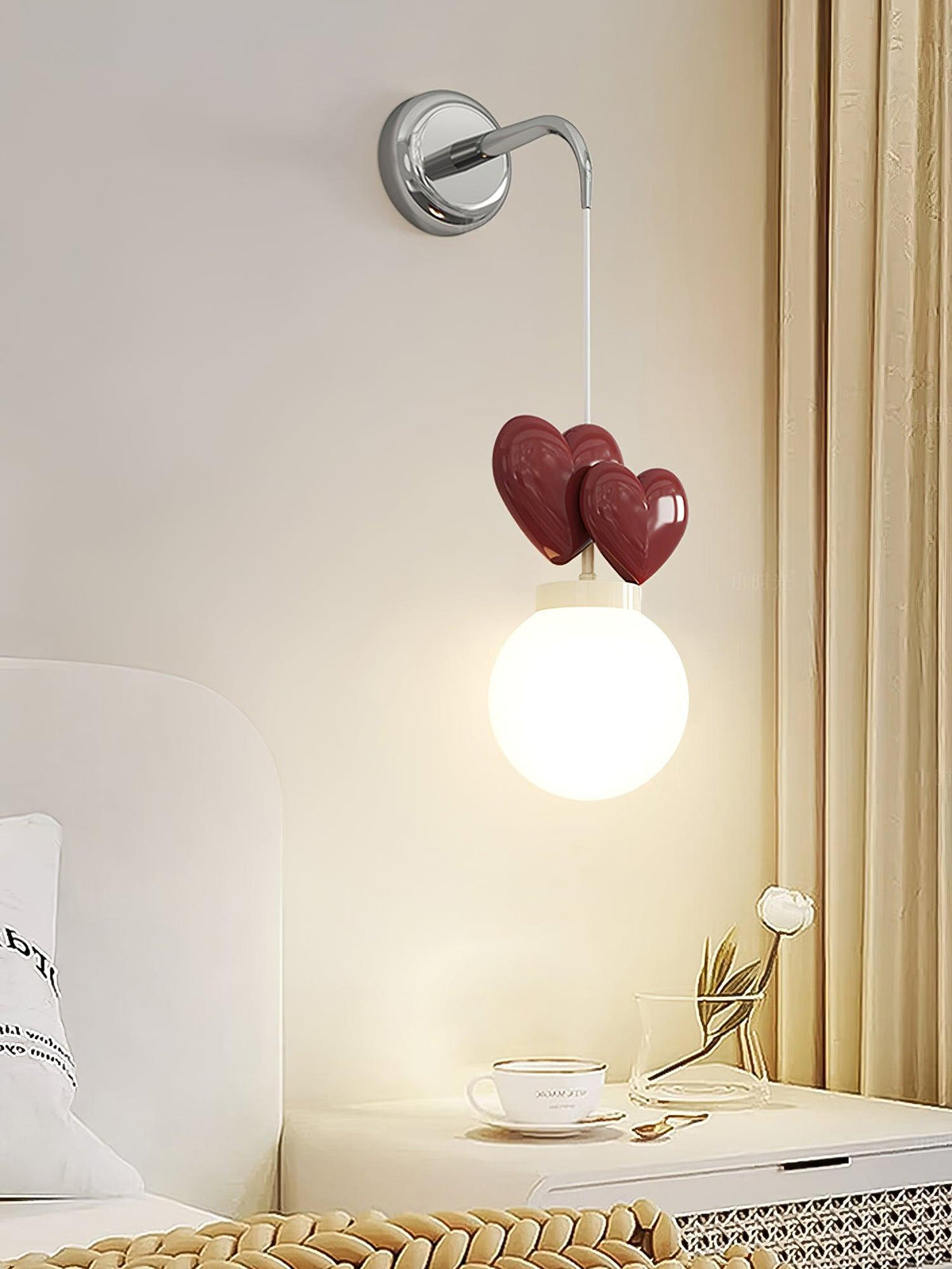 Pokoch Love Glass Wall Lamp — product view 9