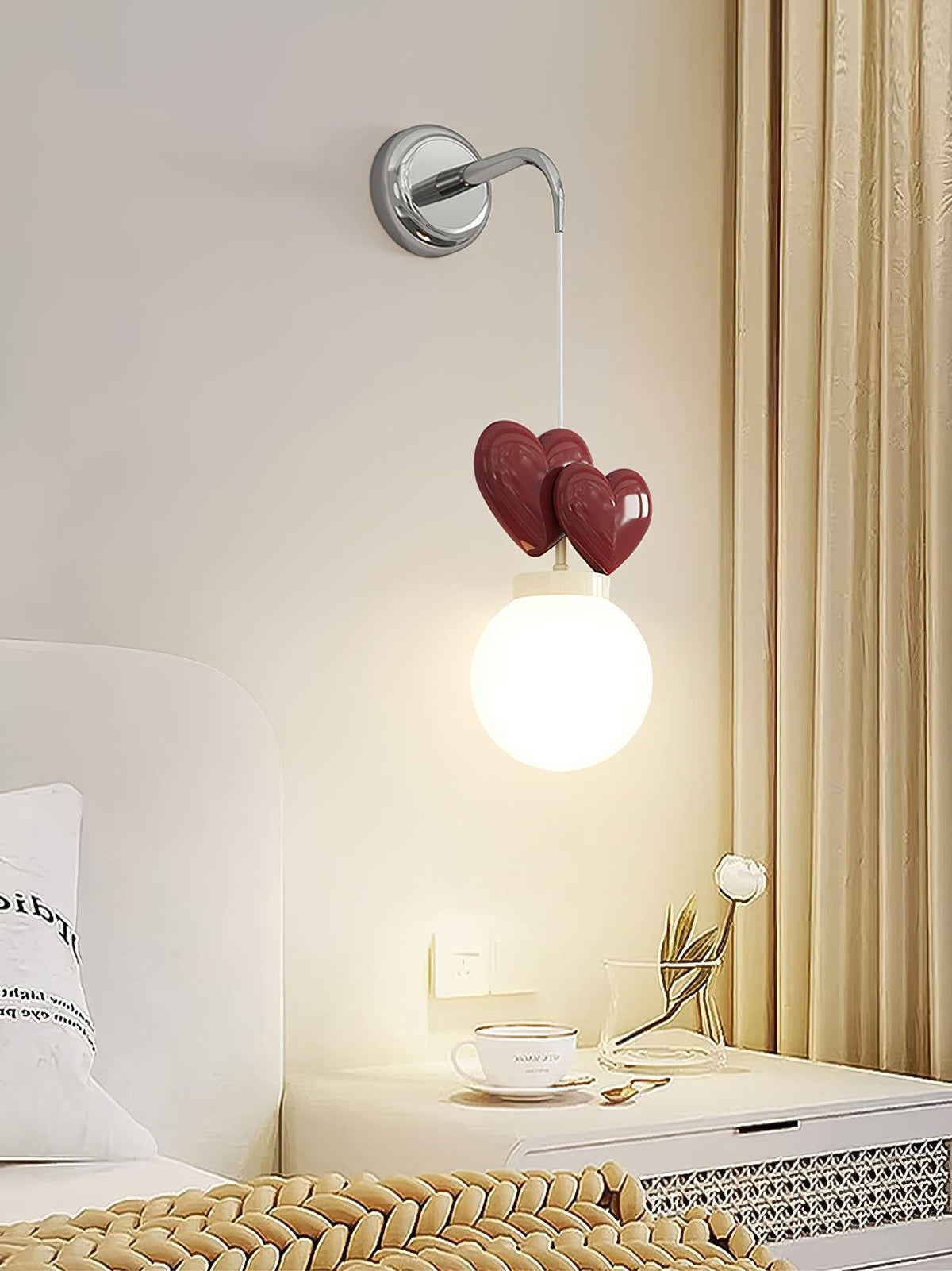 Pokoch Love Glass Wall Lamp — product view 14
