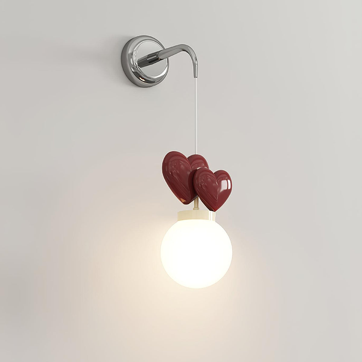 Pokoch Love Glass Wall Lamp — product view 15