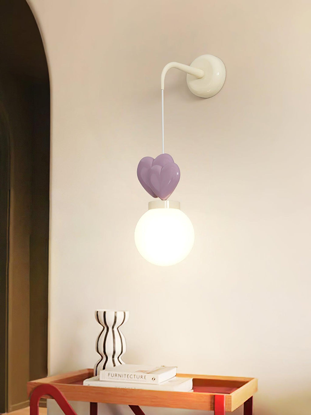 Pokoch Love Glass Wall Lamp — product view 17