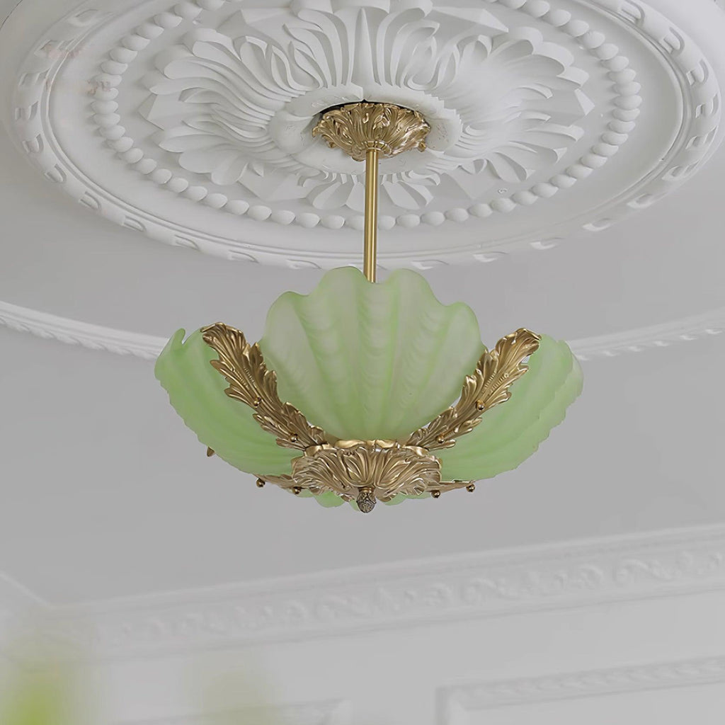 Murano Shell Glass Pendant Lamp — product view 10