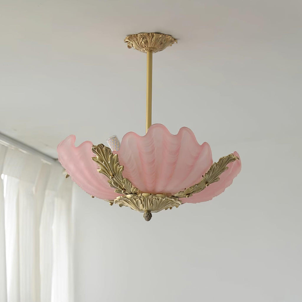 Murano Shell Glass Pendant Lamp — product view 12