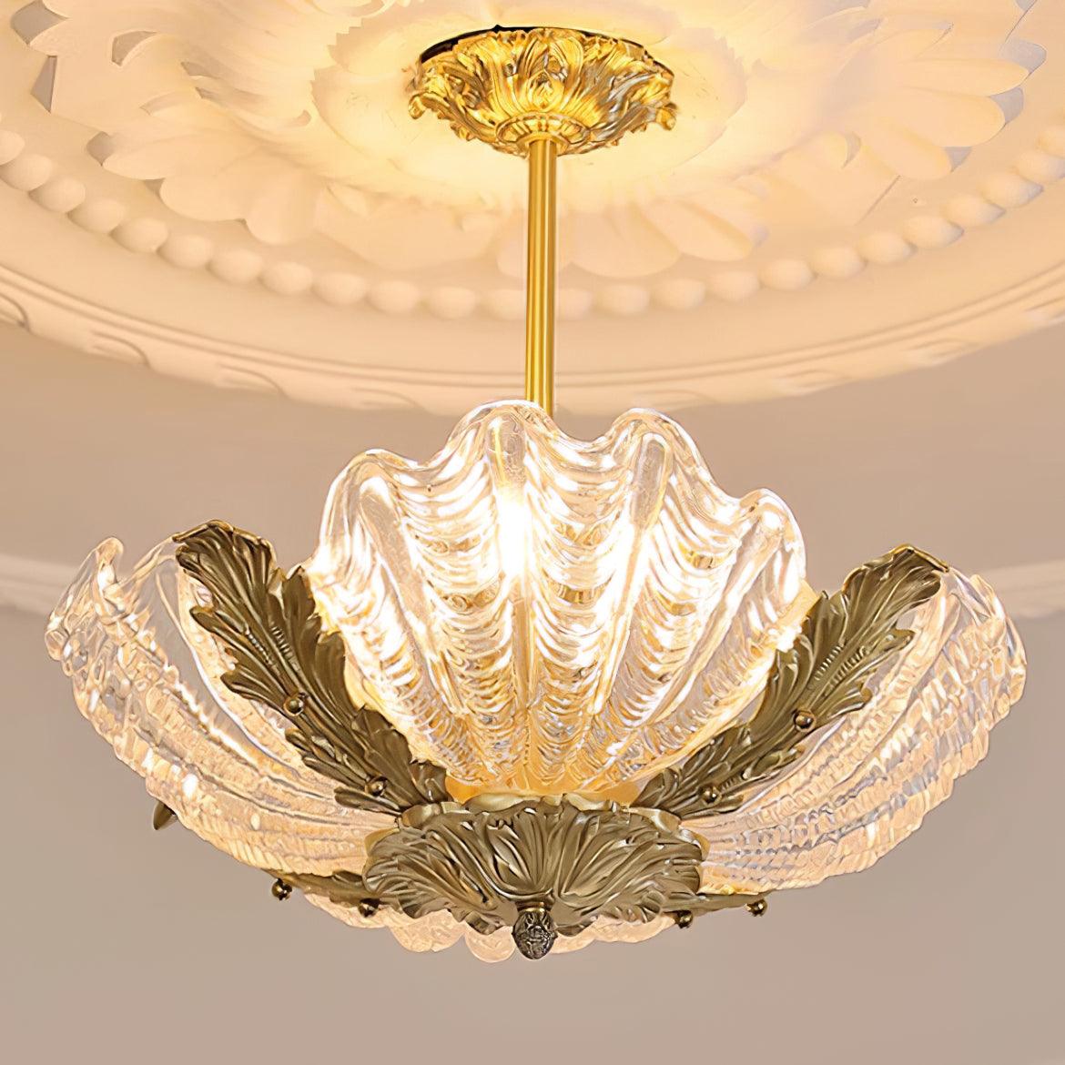 Murano Shell Glass Pendant Lamp — product view 14