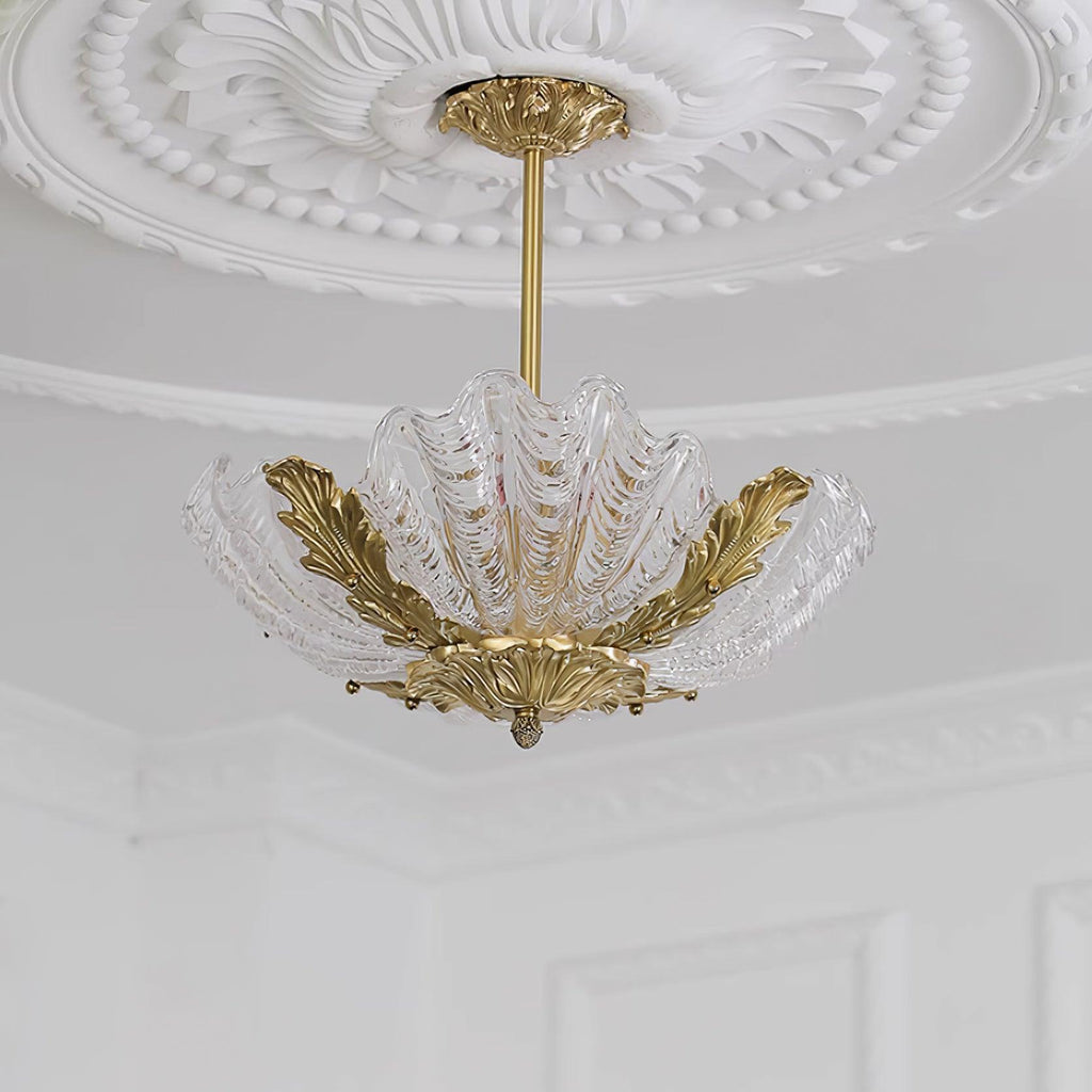 Murano Shell Glass Pendant Lamp — product view 16