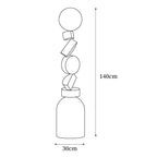 Modern Cubu Metal Floor Lamp — product view 4