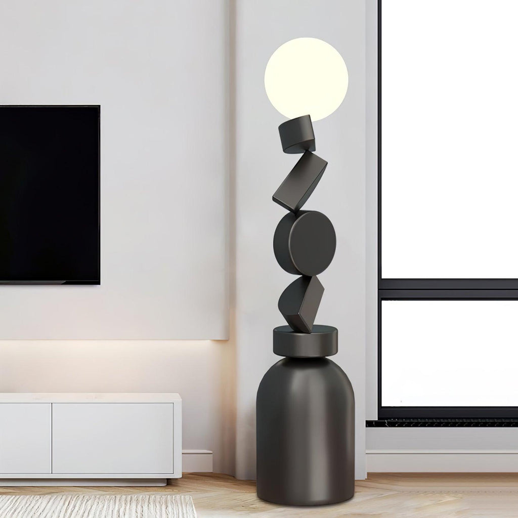 Modern Cubu Metal Floor Lamp — product view 6
