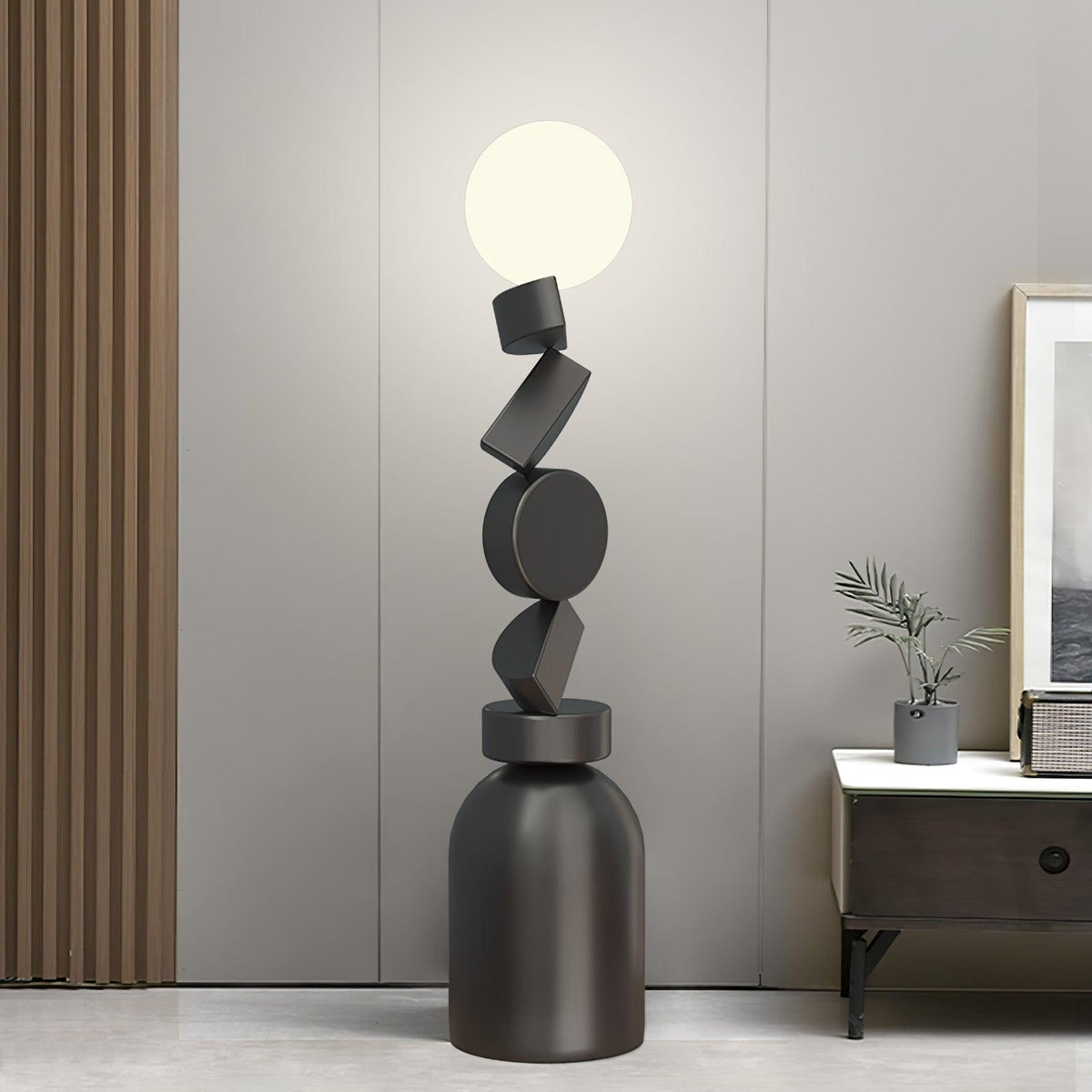 Modern Cubu Metal Floor Lamp — product view 7