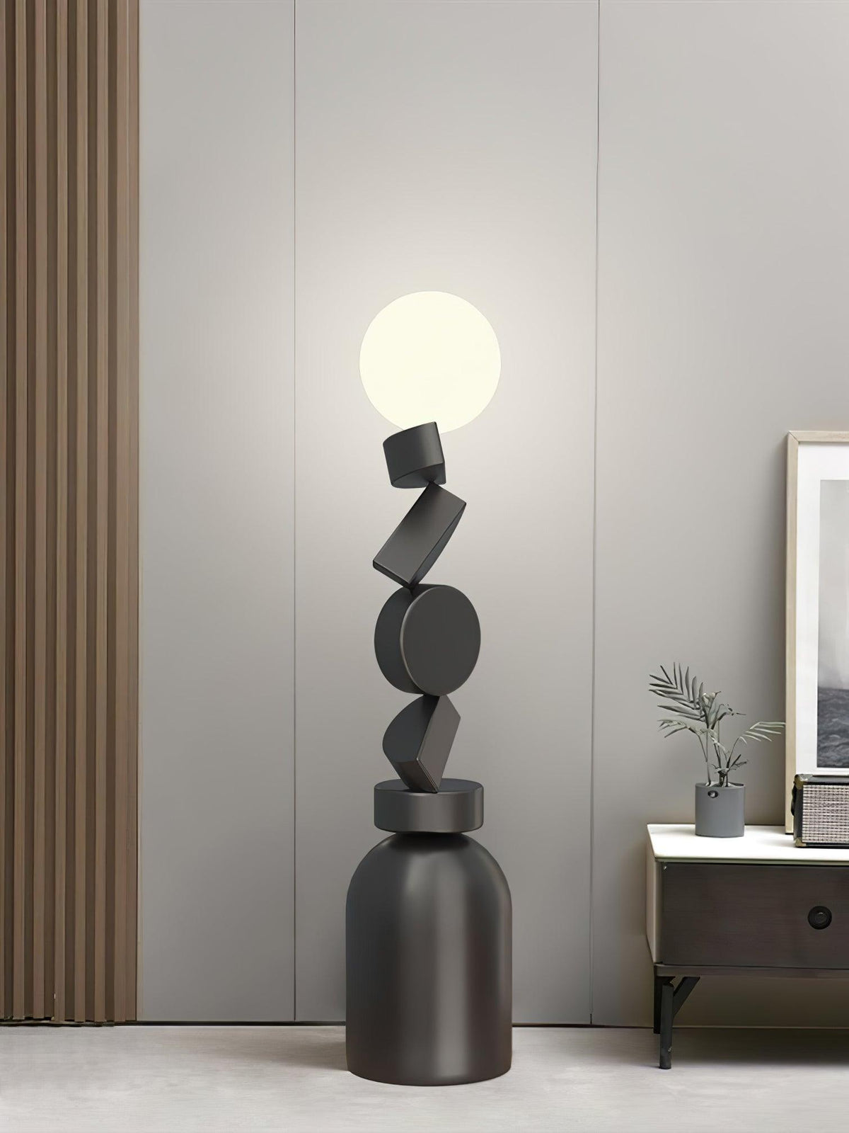 Modern Cubu Metal Floor Lamp — product view 8