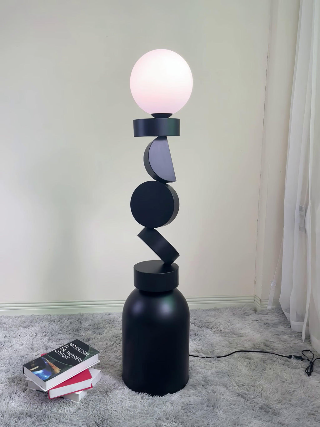 Modern Cubu Metal Floor Lamp — product view 13