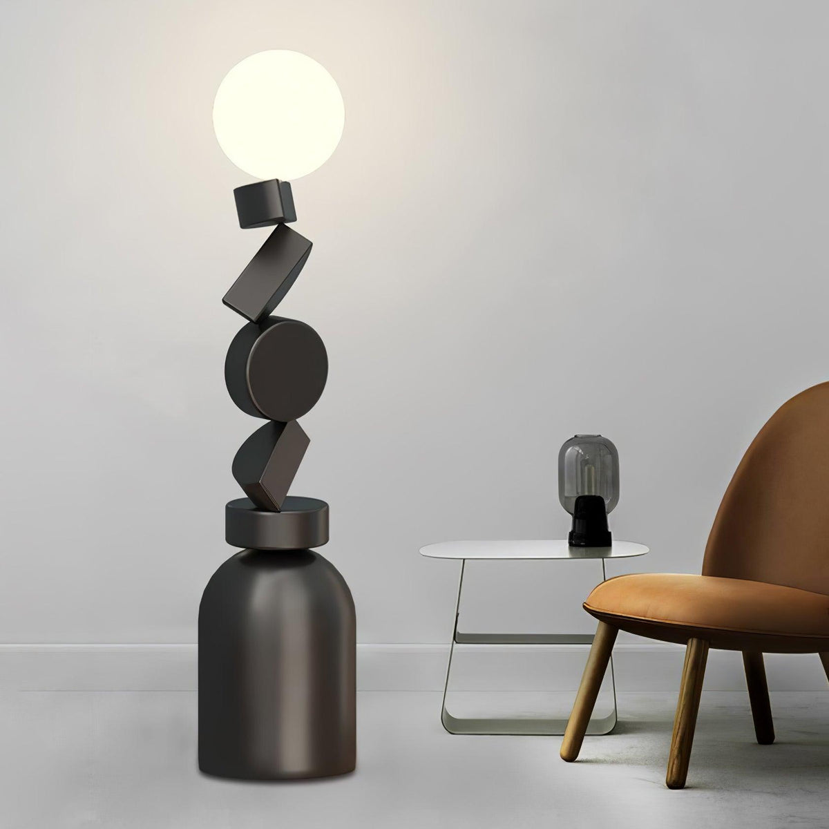 Modern Cubu Metal Floor Lamp — product view 14