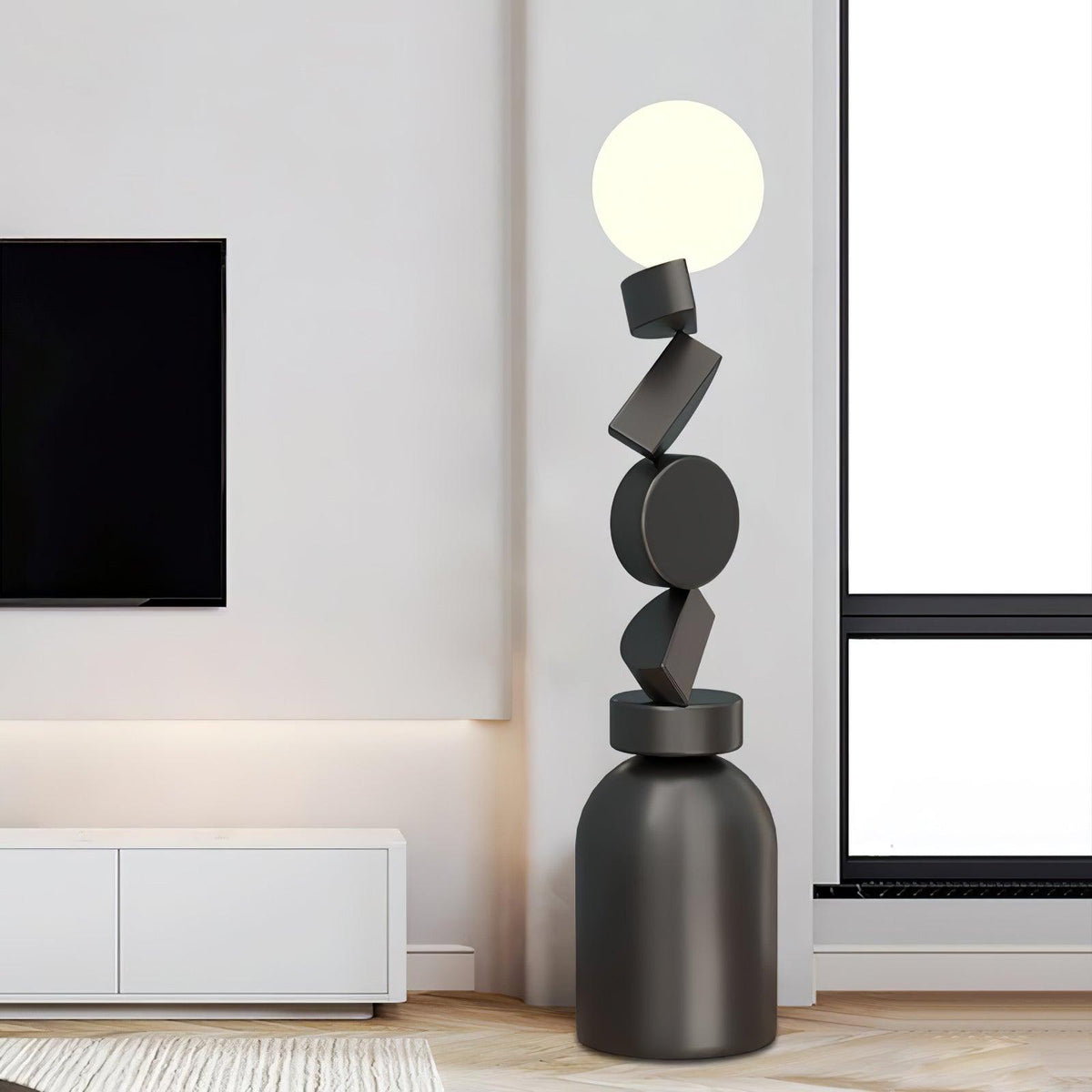 Modern Cubu Metal Floor Lamp — product view 15